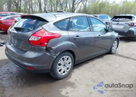 2012 Ford Focus Se from USA, damaged, VIN 1FAHP3K23CL366574